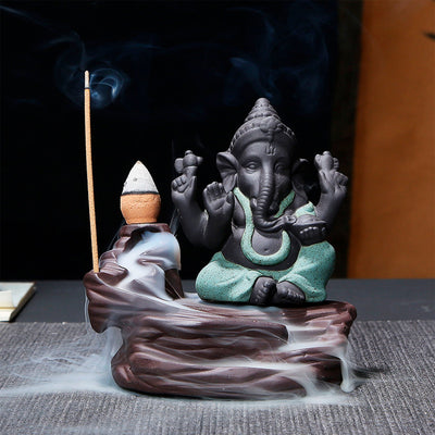 Ganesha - Fontana per incenso